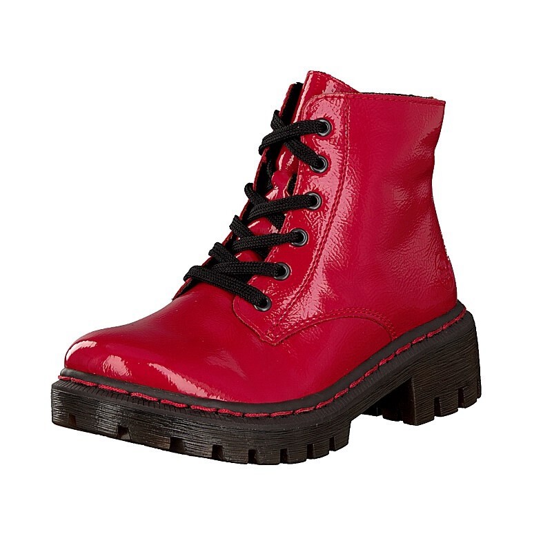 Botas Rieker Y8740-33 Para Mulher - Vermelhas